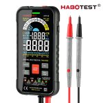   Habotest HT116 - Intelligent Portable Multimeter: VA Color Big Display Screen, 9999 Counts, 1000V 10A, with many features.