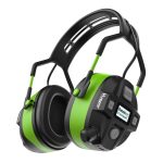   Huepar E03 - hearing protection ear muffs: headphones mode, SNR 29 dB, bluetooth, FM radio