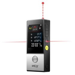 Mileseey D9 Pro - lézeres távolságmérő jelölőlézerrel:100 m, 3D (két tetszőleges pont közti) mérés, érintőképernyő, bluetooth, stb.